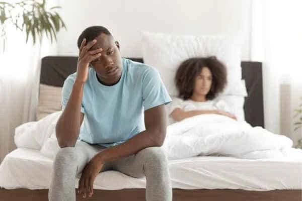 Man upset about ED symptoms Hampstead Garden Suburb