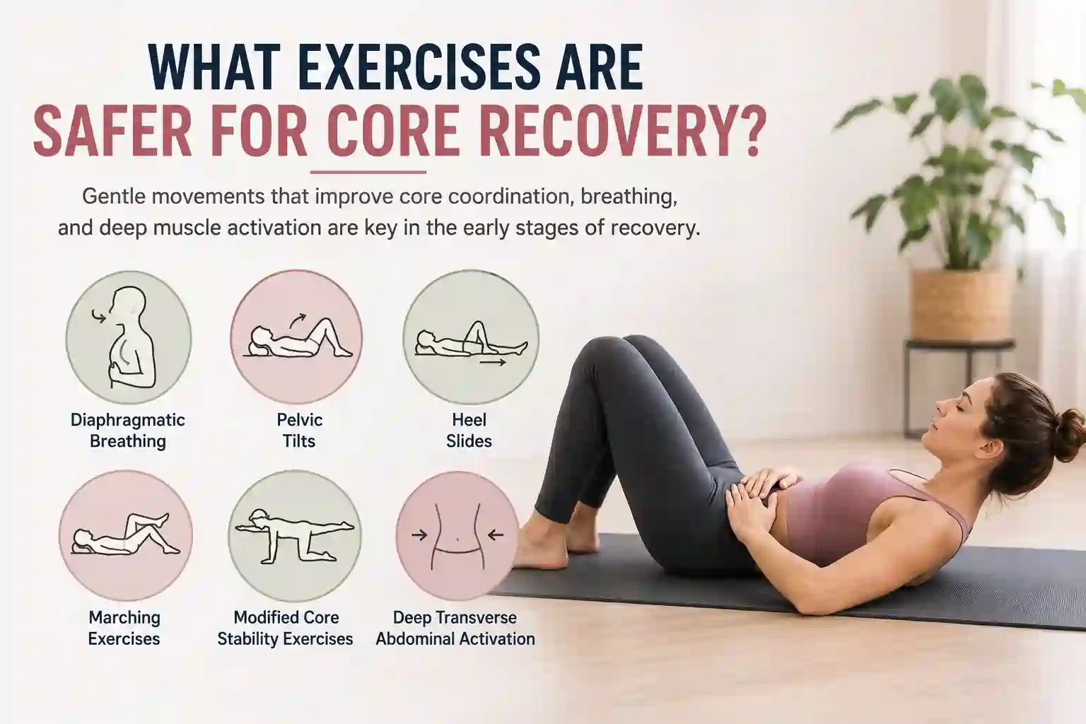 What Exercises Are Safer for Core Recovery Hampstead Garden Suburb