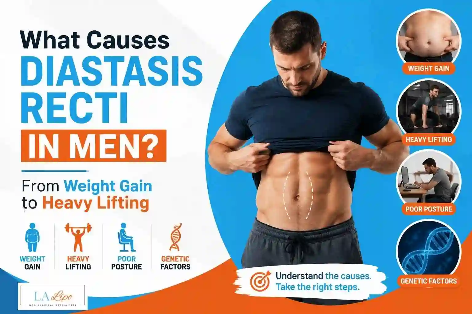 What Causes Diastasis Recti in Men? From Weight Gain to Heavy Lifting Hampstead Garden Suburb